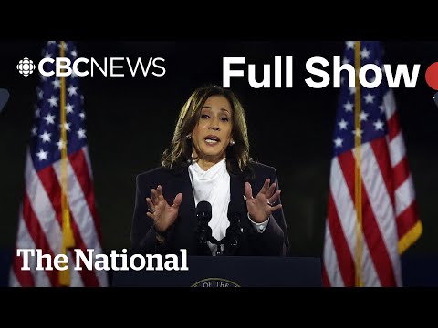 CBC News: The National | Harris warns about another Trump presidency