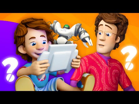 How did the Robot get FIXED? Tom Thomas' NEW Gift | The Fixies | Educational Animation for Kids - Kingdom Kids Zone, Little Learners - The Fixies