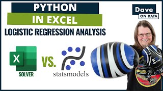 Solver vs. Python in Excel - Which is Best for Logisitc Regression?