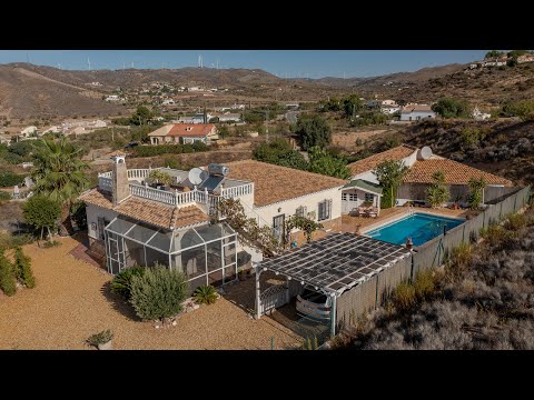 SOLD - 3 bed, 2 bath villa with heated pool in Las Piedras, Huércal Overa (Almería)
