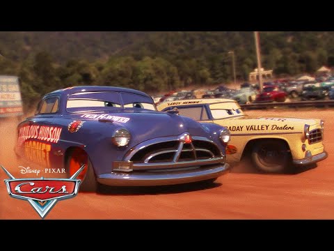 Doc Hudson's Racing History | Pixar Cars | @disneyjr