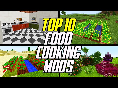 thebluecrusader - Top 10 Minecraft Food & Cooking Mods