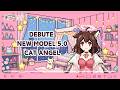 【RE-DEBUTE NEW MODEL - Choco Latte Vtuber】apa choco jadi malaikat?