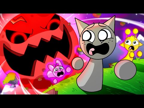 The RISE of SPRUNKI MOON EATER! (Cartoon Animation)