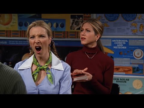 Friends S5E9: Literature class with Phoebe, Rachel and Monica