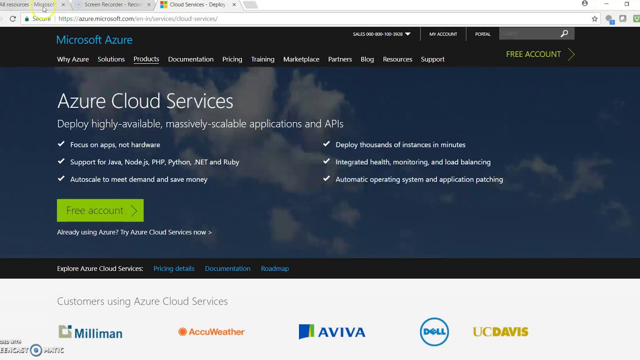 Deploying ASP.NET Web API to Azure Cloud Service using Visual Studio 2017