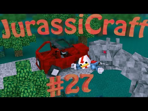 "NEW DINOSAURS" Minecraft Jurassic Craft Ep 27