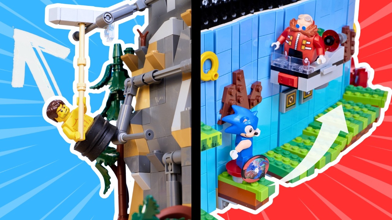 I Built Playable LEGO Game Machines