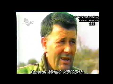 VRANJEVIĆI MOSTAR 1992. -  NEVESINJSKA BRIGADA I BILEĆKI ČETNICI