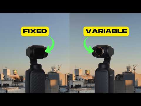 K&F Fixed vs Variable ND Filters on the Osmo Pocket 3