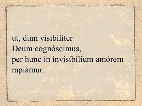 Præfatio I de Nativitate Domini (simplex)