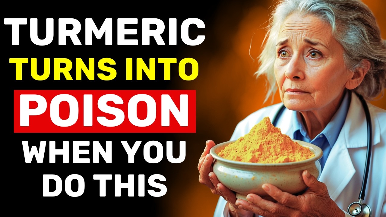 TURMERIC turns into POISON if you do any of these things!
