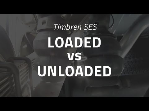 Timbren SES (Suspension Enhancement System) - Loaded vs. Unloaded