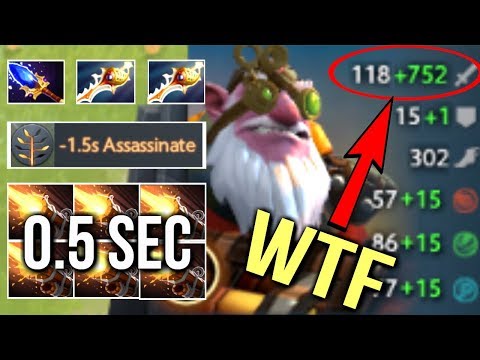 WTF CANCER BUILD 2x Rapiers Scepter Sniper New Imba Talent Epic Gameplay by Waga 7.07 Dota 2