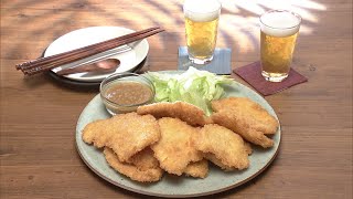 【3分クッキング公式】サクサクささ身カツ