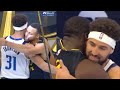 Steph Curry Draymond Green Show Love To Klay Thompson Before Game