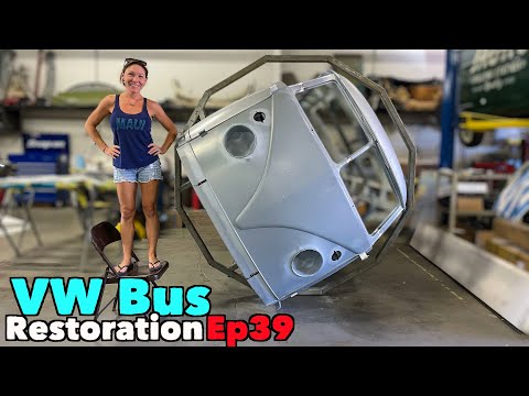 VW Bus Restoration - Episode 39 - Metal Game | MicBergsma