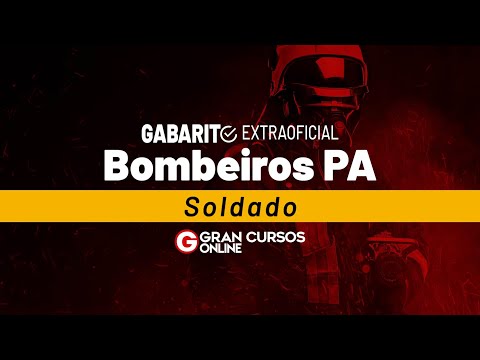 Gabarito Extraoficial Bombeiros PA - Soldado