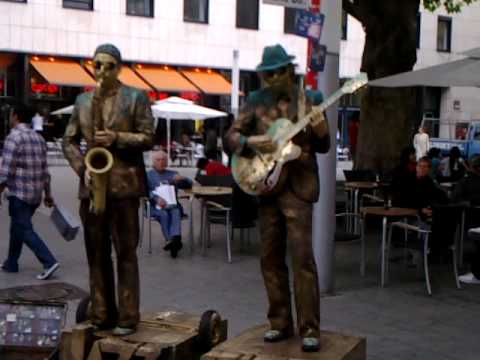 statues de jazz au dom