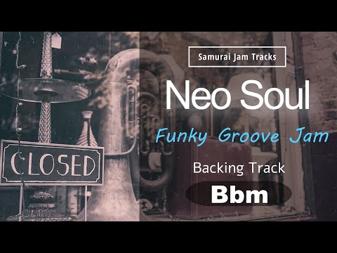 Neo Soul Guitar Backing Track in Bbm