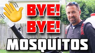 SECRETS to a Mosquito-Free Yard:  How to spray your yard for Mosquitoes.