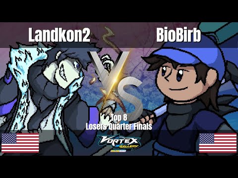 Landkon (Donyoku) vs BioBirb (Bluey) || Vortex Gallery Online 2023 Rivals Workshop Loser Quarters F
