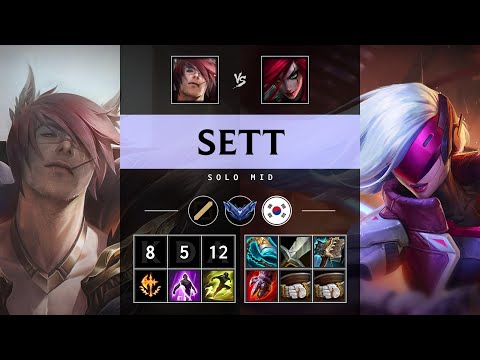 Sett Mid vs Katarina: Unstoppable - KR Diamond Patch 25.S1.2