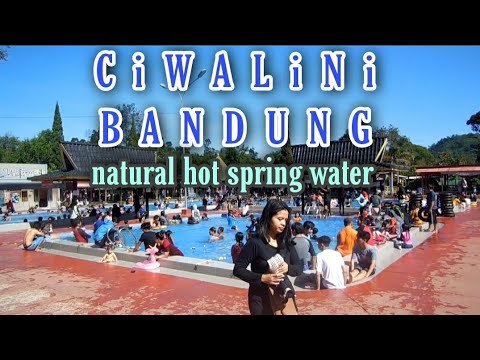 Água termal NATURAL CIWALINI EM Bandung...||Wisata Alam