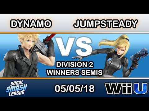 SCSL Div 2 - INX | Dynamo (Cloud) Vs. Jumpsteady (Zero Suit Samus) Winners Semis - Smash 4