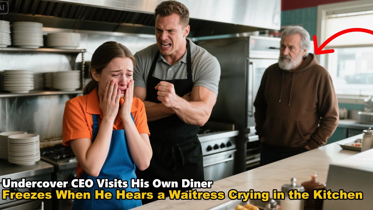 Undercover CEO Visits His Own Diner—Freezes When He Hears a Waitress Crying in the Kitchen!