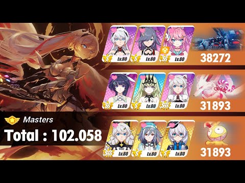 Honkai Impact - Memorial Arena (Master) W52 - MHT [38272]* Hellmaru [31893]* Homu [31893]