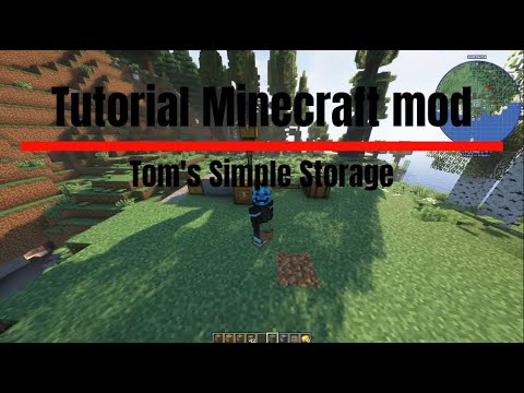 Tutorial Minecraft Tom's Simple Storage Po Polsku !!