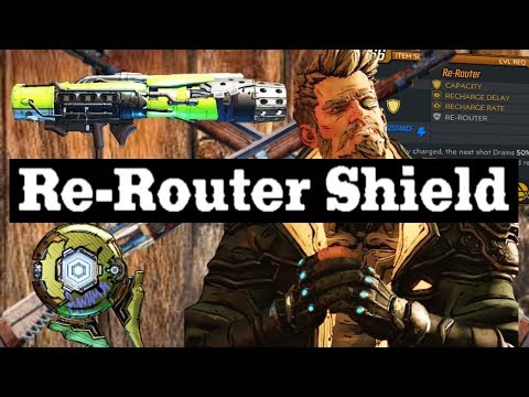 Re-Router *120% AMP DAMAGE?!* Legendary Shield Borderlands 3