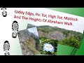 Giddy Edge, Pic Tor, High Tor,  Matlock and The Heights of Abraham Walk