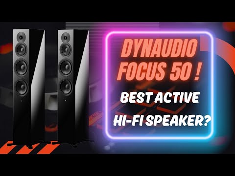🔥BEST HI-FI ACTIVE SPEAKER?!?! DYNAUDIO FOCUS 50 - WOW!