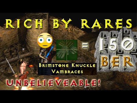 150 Ber Runes! Rich By Rares - 3 Less-Known Items Selling High! [Diablo 2 Resurrected Items]