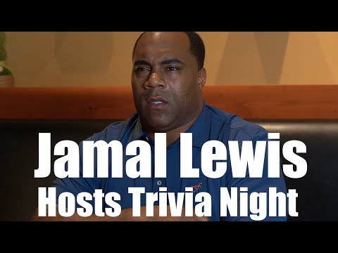 Jamal Lewis Hosts Trivia Night Jamal Lewis Hosts Trivia Night