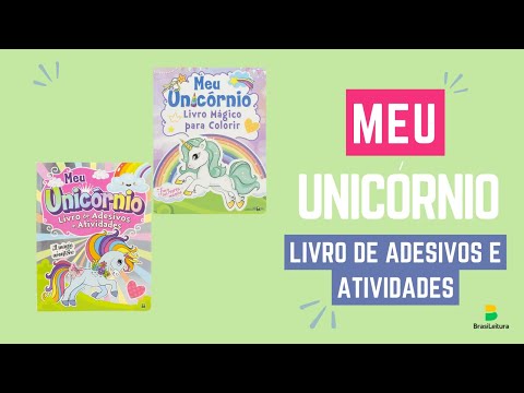 Meu Unicórnio Livro de Adesivos e Atividades | Todolivro