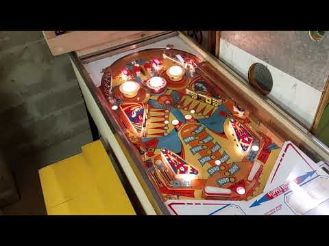 Gottlieb FAR OUT Pinball (1974) in Gameplay after checking and repairing