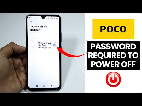 Any Poco Phone: How to Enable Require Password to Power OFF