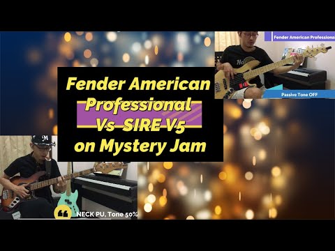 Fender American Professional vs Sire V5 Mystery