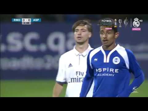 Juniorl C  vs Aspire Academy 31/01/2017 full match (1st half, Al Kass International Cup Final).