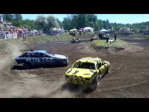 Roncs Auto Show 2017.05.28. Széria ütközéses futam