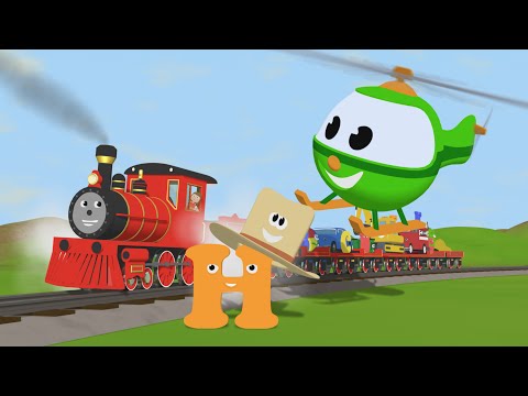 Learn about the Letter H - The Alphabet Adventure With Alice And Shawn The Train