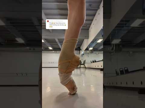 HOMEMADE POINTE SHOES?!? #ballerina #ballet #ballerinas #balletdancer #dancer #dance #ballerinadance