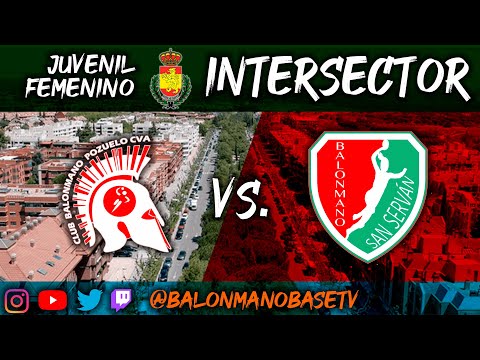 BM POZUELO DE CALATRAVA 🆚 BALONMANO SAN SERVAN | 🏆 RFEBM - INTERSECTOR - J. FEM -E (POZUELO)