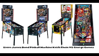 Stern James Bond Pinball Machine Keith Elwin VS George Gomez