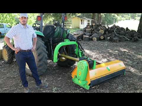 Victory Tractor Implements EMSD Series Embankment Flail Mower for Compact Tractors