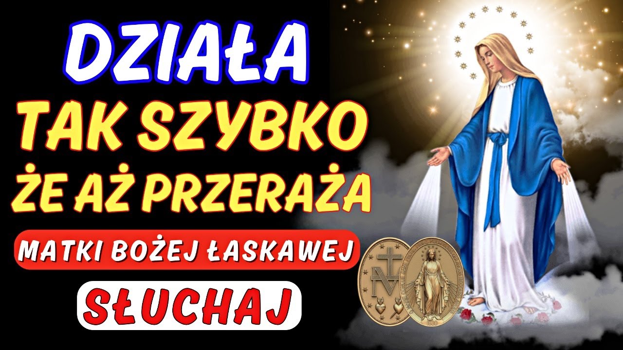 Potężna Modlitwa Matki Bożej Łaskawej - Ktokolwiek się modlił, otrzymał swój cud🙏