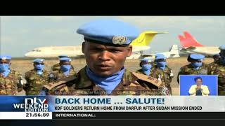 Download lagu KDF soldiers return from Darfur after Sudan mission ends mp3